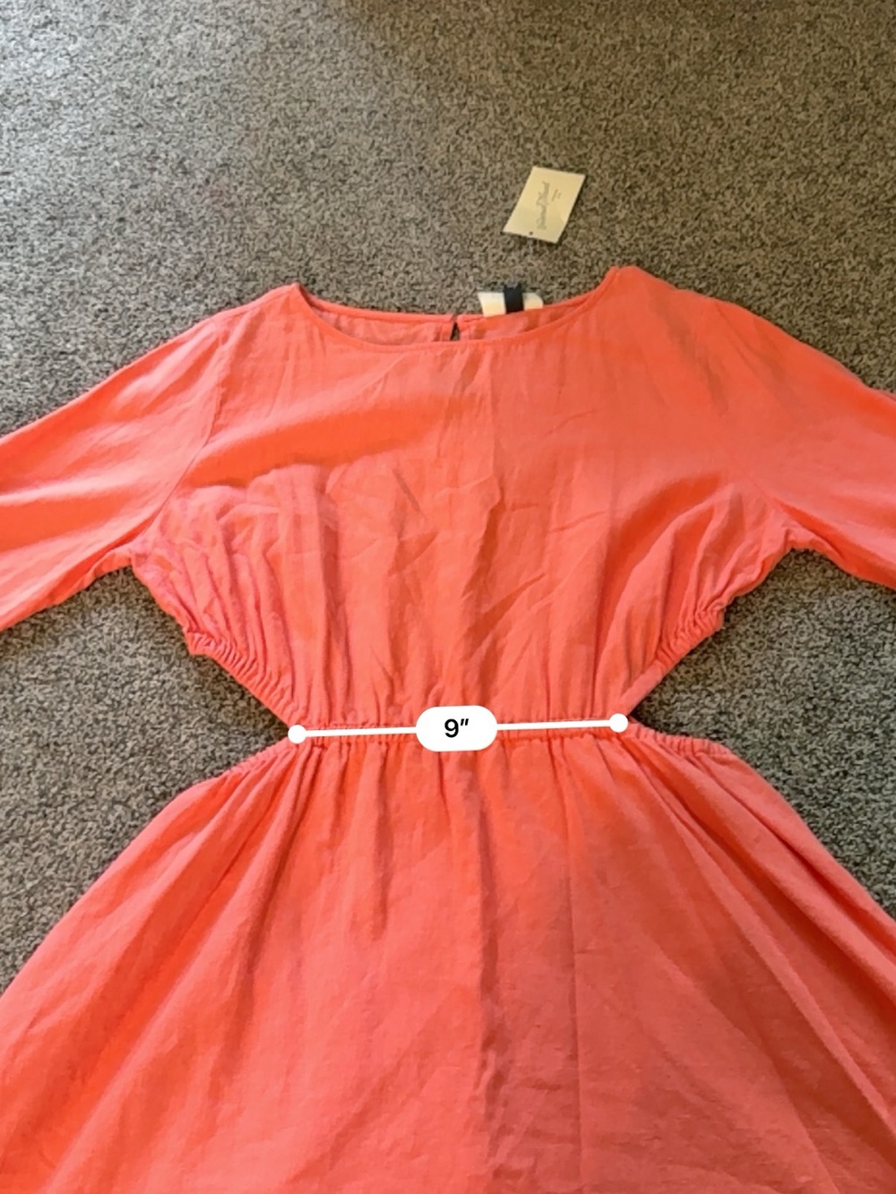 Universal Thread Coral Cutout Dress XL - Picture 9 of 10